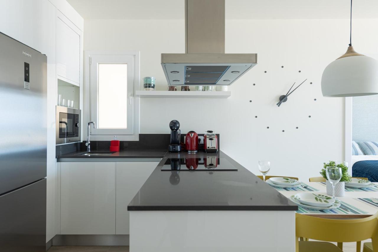 Elegant Living With Great Views Of Las Canteras Beach Las Palmas Buitenkant foto