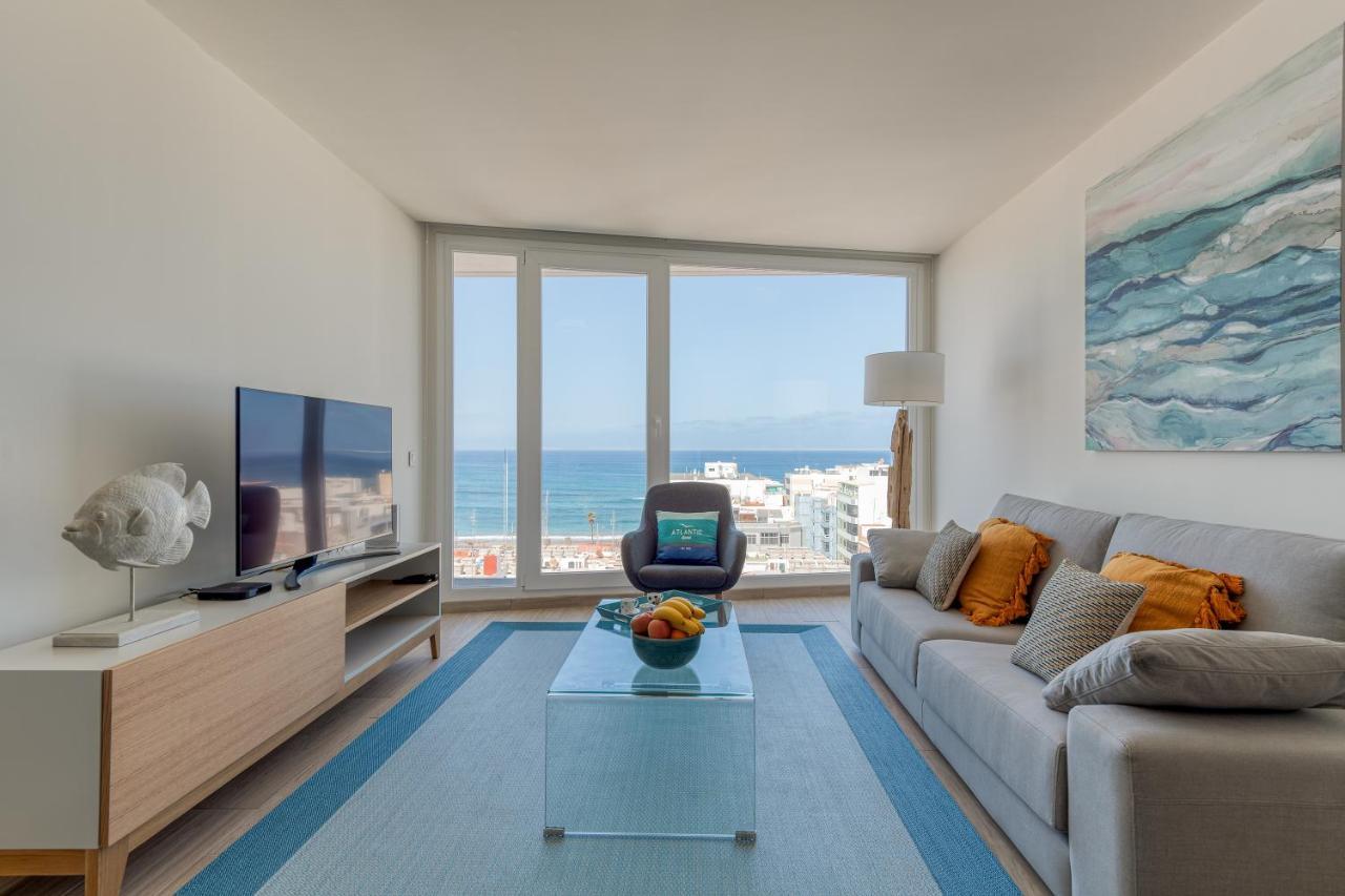 Elegant Living With Great Views Of Las Canteras Beach Las Palmas Buitenkant foto
